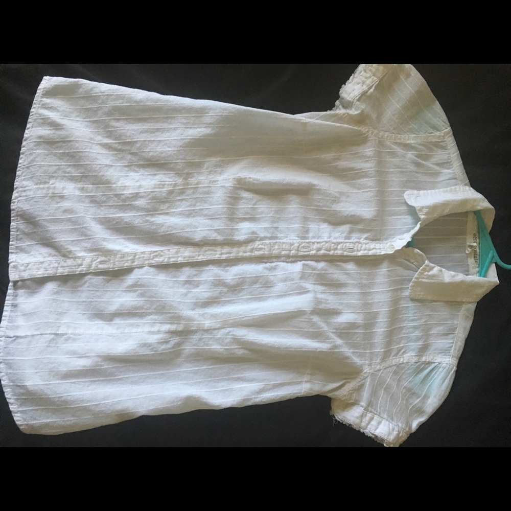 Aeropostale White Button Up